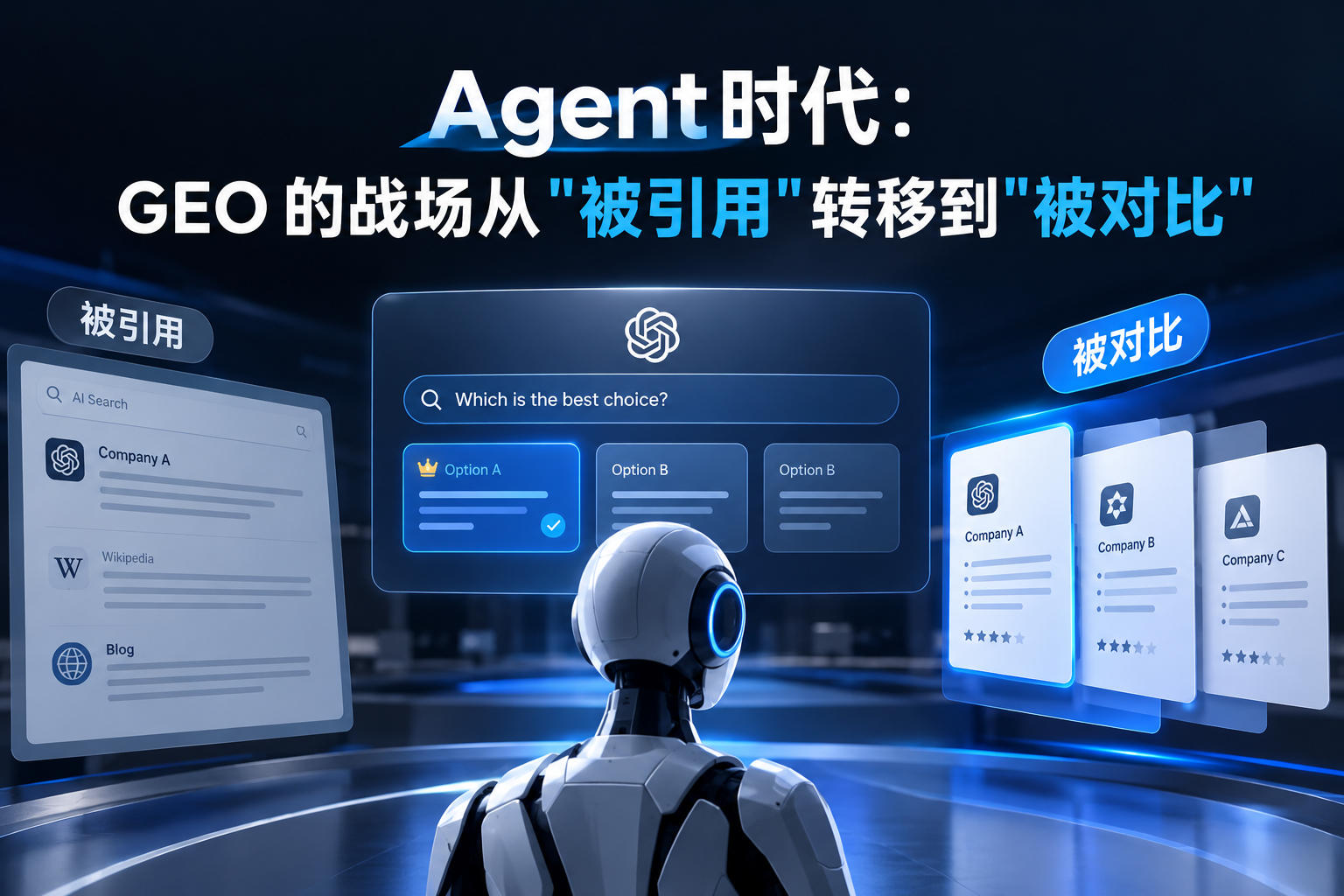 Agent时代:GEO 的战场从"被引用"转移到"被对比"